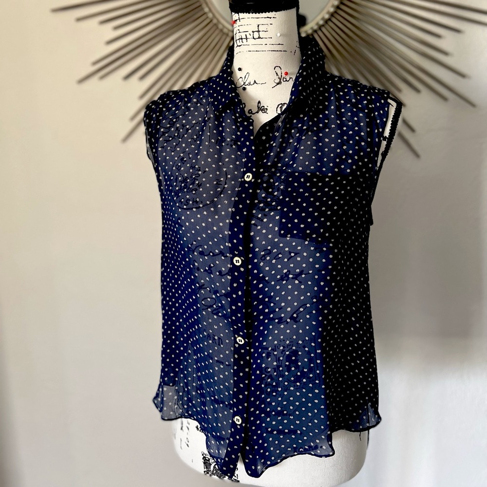 MYNE Ashley Ann Women’s Silk Blouse Size - Small